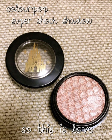 Super Shock Shadow/ColourPop/シングルアイシャドウを使ったクチコミ（1枚目）