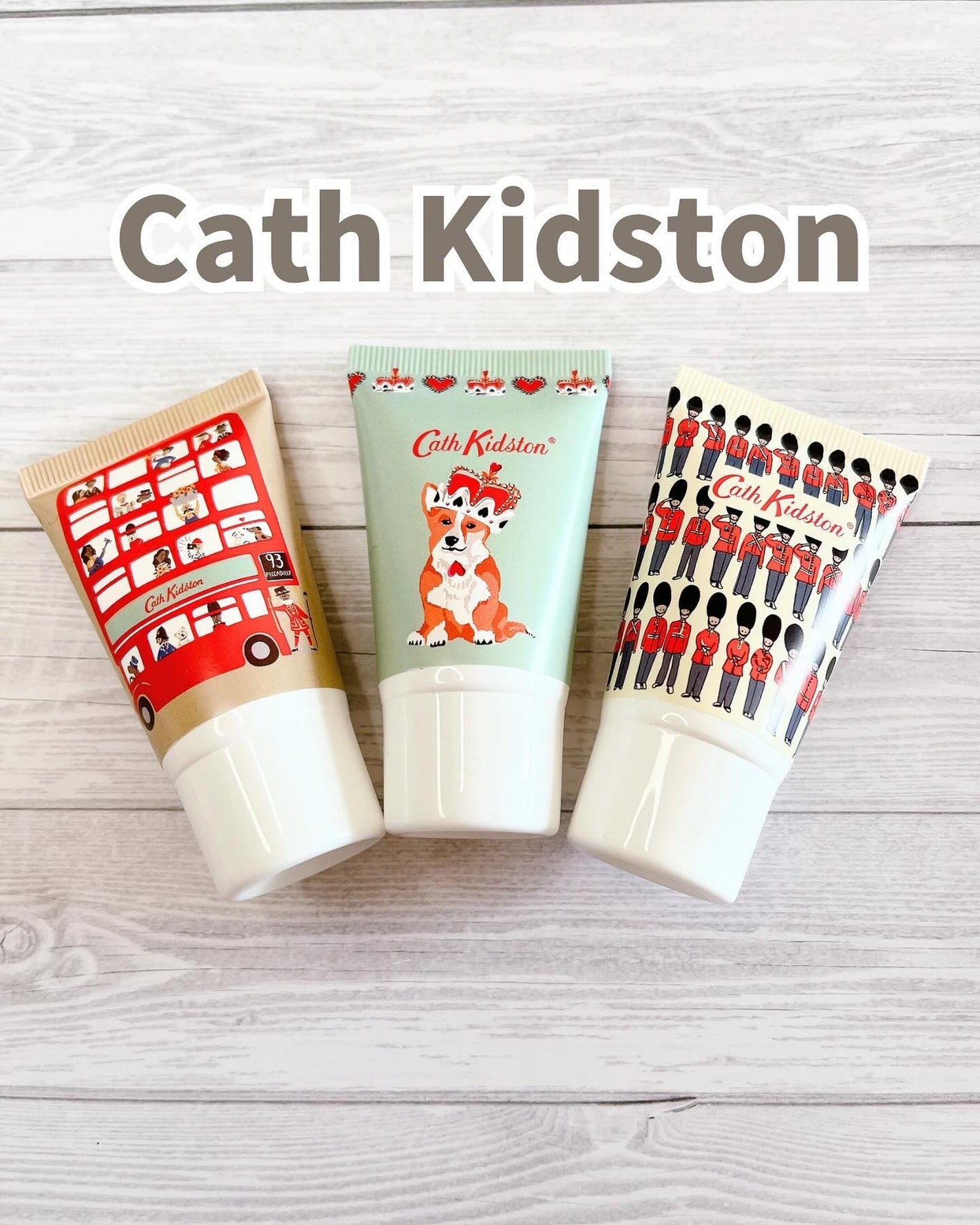 ハンドクリームトリオ ロイヤルコーギー/CathKidston/ハンドクリームを使ったクチコミ(1枚目)