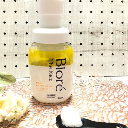 ビオレ ザフェイス 泡洗顔料 スムースクリア/ビオレ/泡洗顔を使ったクチコミ(2枚目)