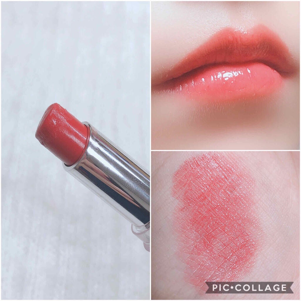 ラスティンググロスリップ/CEZANNE/口紅を使ったクチコミ(2枚目)