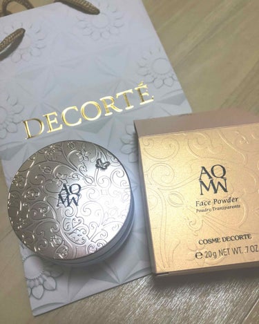 AQ MW フェイスパウダー/DECORTÉ/ルースパウダーを使ったクチコミ（1枚目）