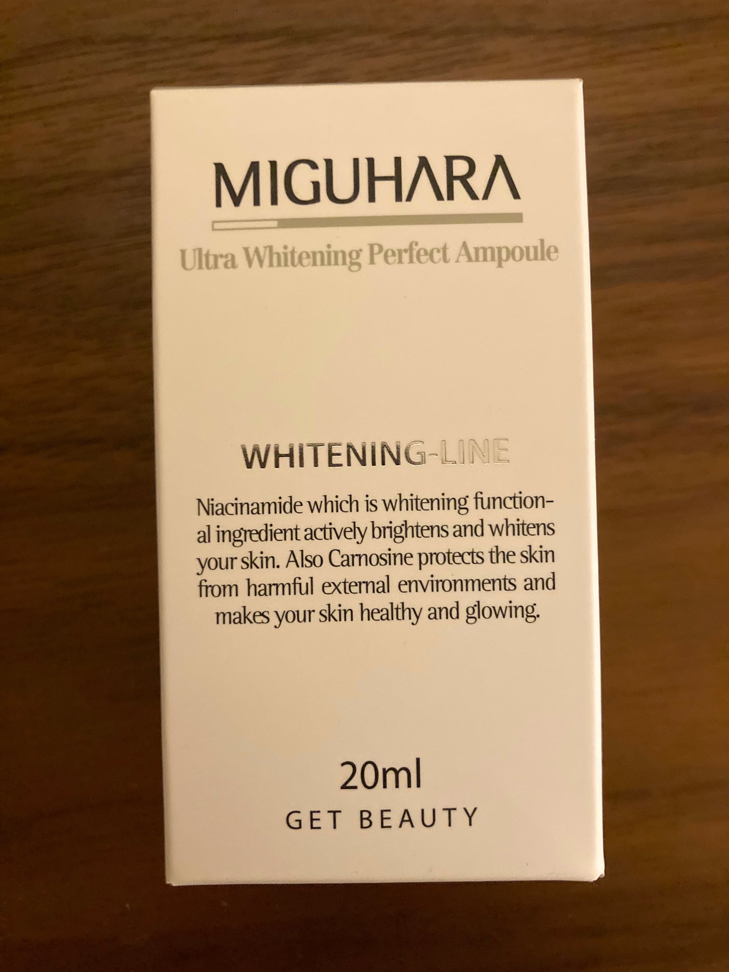 Ultra Whitening Perfect Ampoule/MIGUHARA/美容液を使ったクチコミ(1枚目)