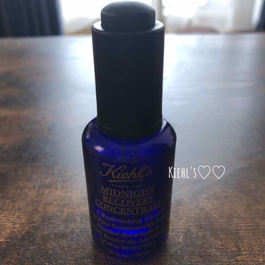 キールズ ミッドナイトボタニカル コンセントレート/Kiehl's/フェイスオイルを使ったクチコミ（1枚目）