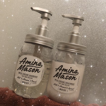 アミノメイソン ディープモイスト ホイップクリーム シャンプー/ミルククリーム ヘアトリートメント/アミノメイソン/市販シャンプーを使ったクチコミ(1枚目)