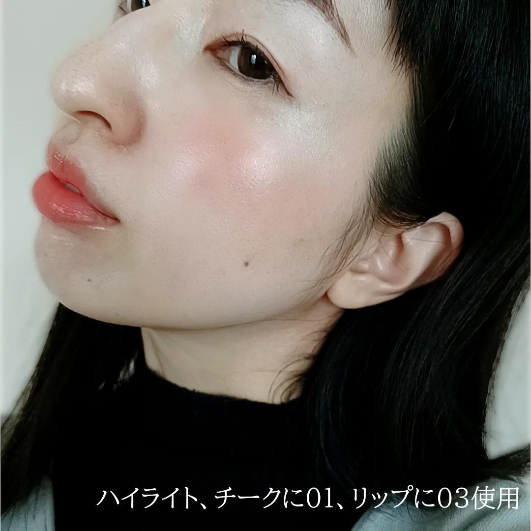 清波醉漣ハイライト(刺繍限定)/花西子/パウダーハイライトを使ったクチコミ(10枚目)
