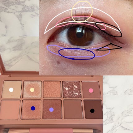 プロ アイ パレット/CLIO/アイシャドウパレットを使ったクチコミ(4枚目)