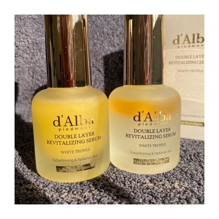 ホワイトトリュフダブルレイヤーリバイタライジングセラム/ダルバ/美容液を使ったクチコミ(6枚目)