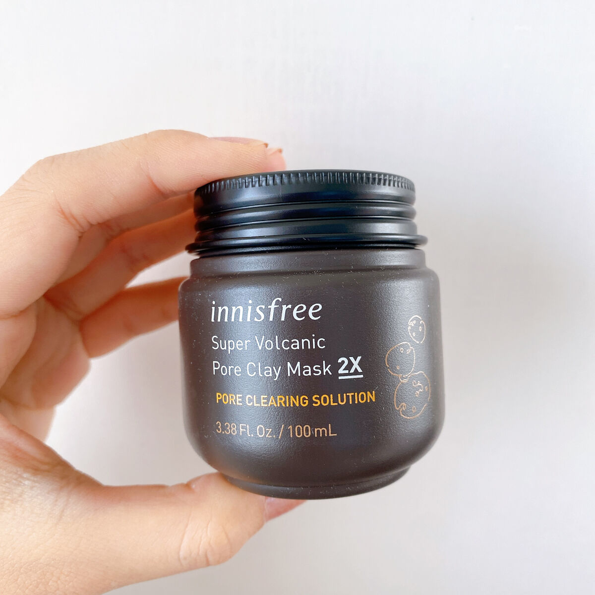 スーパーヴォルカニック　ポア　クレイマスク/innisfree/洗い流すパック・マスクを使ったクチコミ（1枚目）