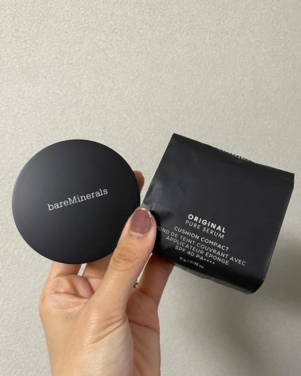 オリジナル ピュア セラム カバーアップ クッション/bareMinerals/クッションファンデーションを使ったクチコミ(4枚目)