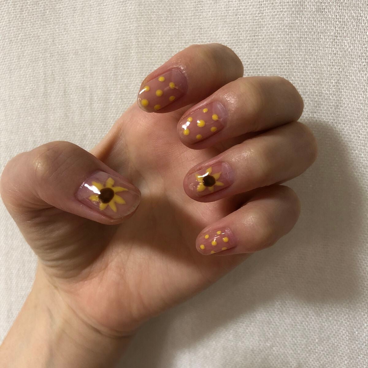 ジェルネイル(ライト対応)/セリア/ジェルネイルを使ったクチコミ(1枚目)