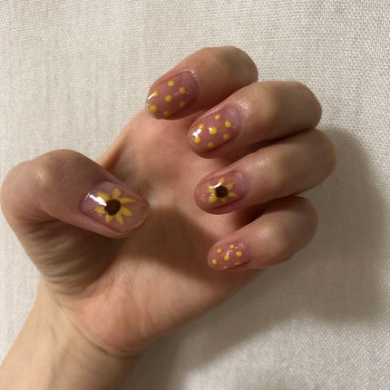 ジェルネイル(ライト対応)/セリア/ジェルネイルを使ったクチコミ(1枚目)