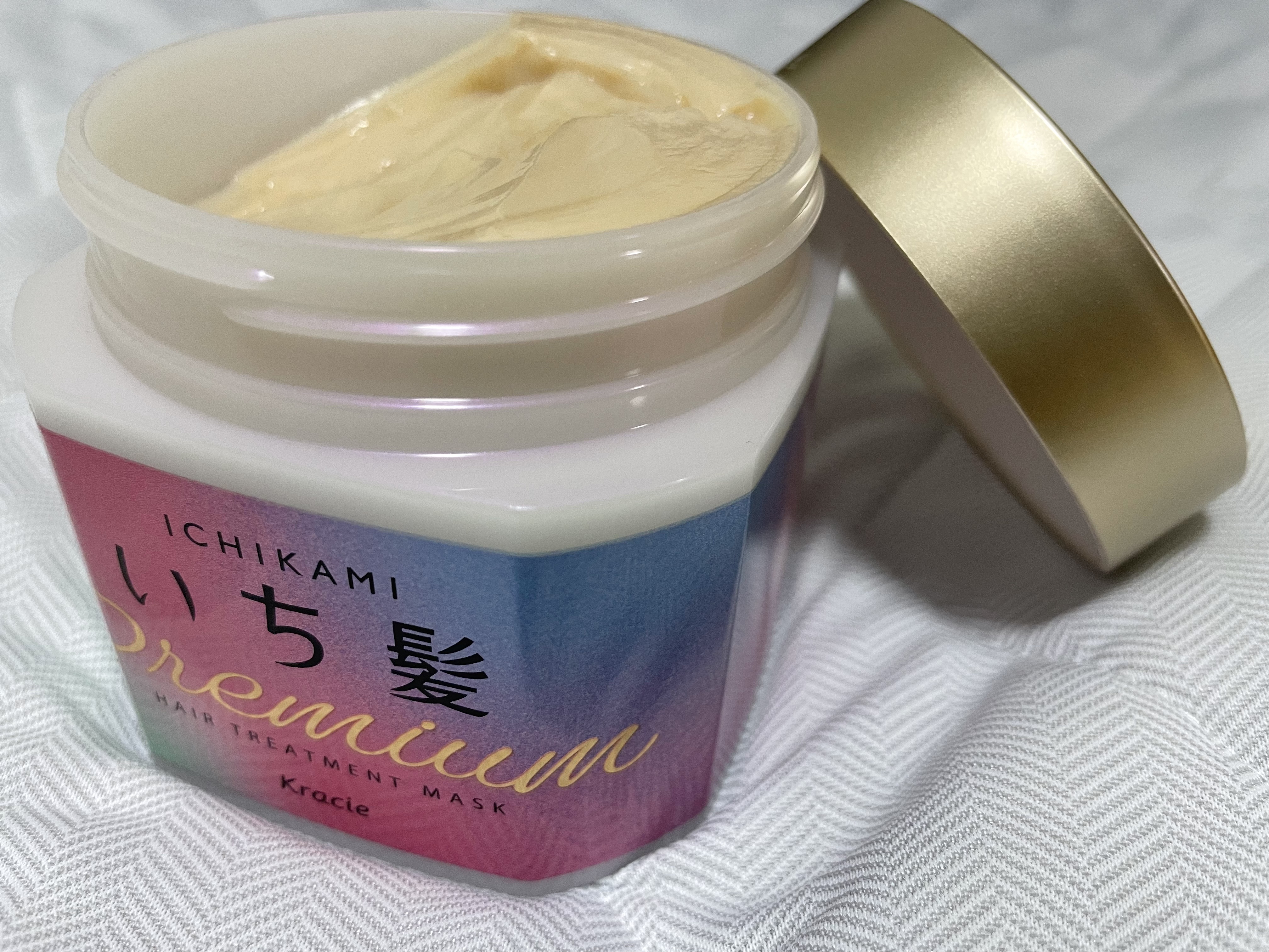 プレミアム ラッピングマスク/いち髪/ヘアマスク・ヘアパックを使ったクチコミ（1枚目）