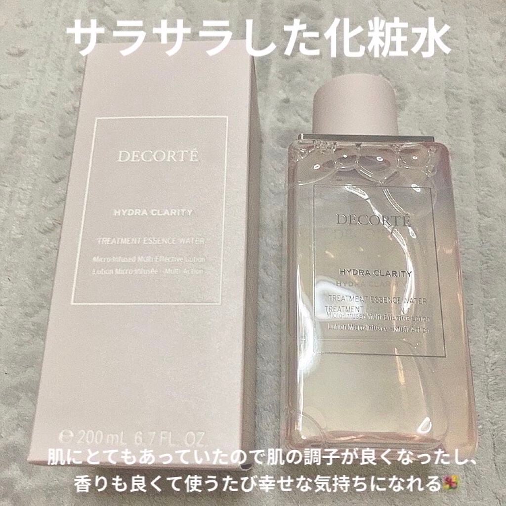 イドラクラリティ 薬用 トリートメント エッセンス ウォーター/DECORTÉ/化粧水を使ったクチコミ(2枚目)