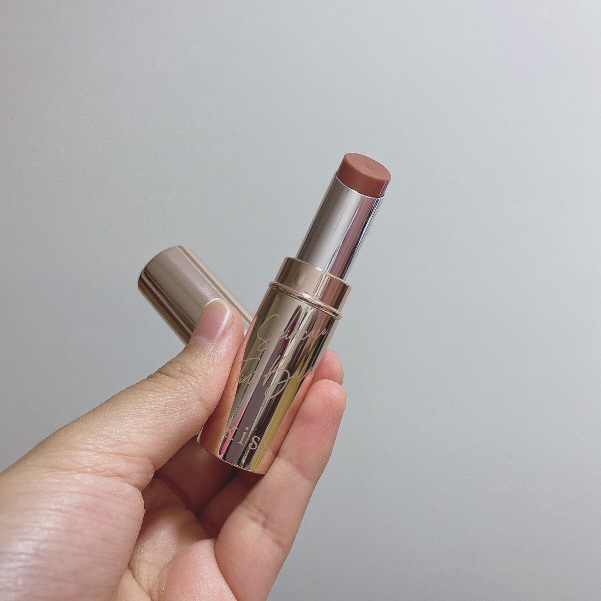 スキンケアティントバーム /KiSS/リップティントを使ったクチコミ(2枚目)