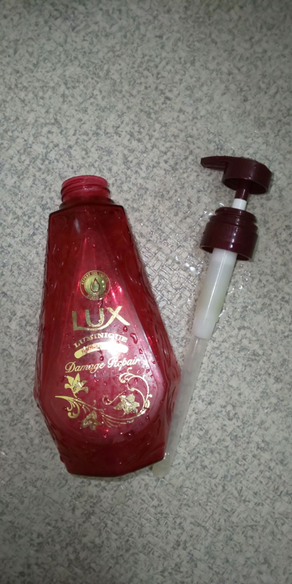 ルミニーク ダメージリペア シャンプー／トリートメント/LUX/市販シャンプーを使ったクチコミ（1枚目）
