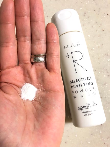 ハップアール パウダーウォッシュ/HAP+R/洗顔パウダーを使ったクチコミ(2枚目)