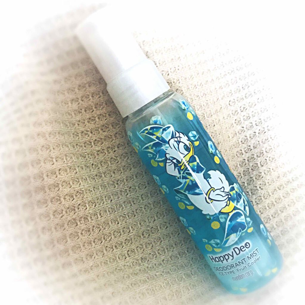 ハッピーデオ デオドラントミスト アイスダウン フルーツクーラー/マンダム/デオドラント・制汗剤を使ったクチコミ(1枚目)