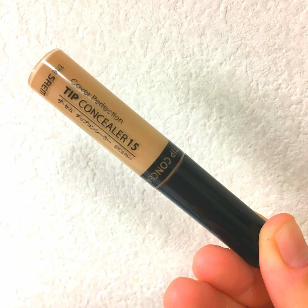 カバーパーフェクション チップコンシーラー/the SAEM/リキッドコンシーラーを使ったクチコミ(1枚目)