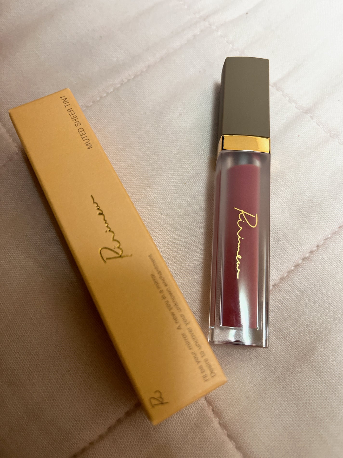 ミューテッドシアーティント/Ririmew/リップティントを使ったクチコミ(1枚目)