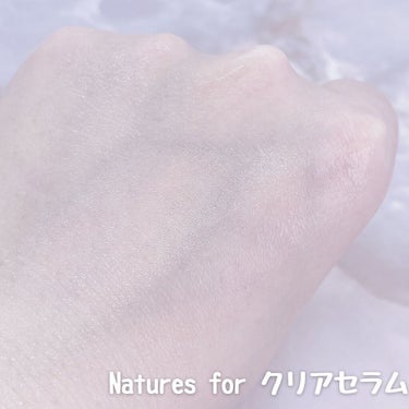 クリアセラム/Natures for/美容液を使ったクチコミ（3枚目）