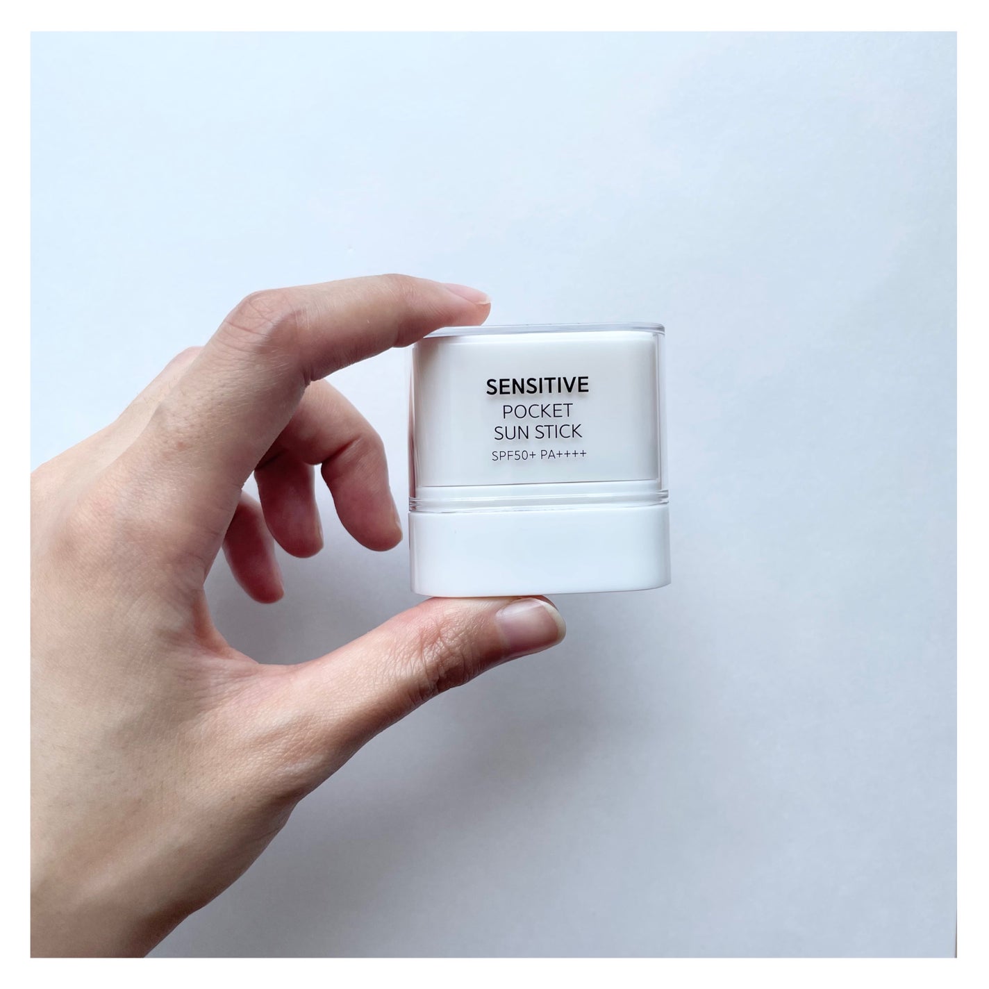 センシティブポケットサンスティック/SAM'U/日焼け止めスティックを使ったクチコミ(1枚目)