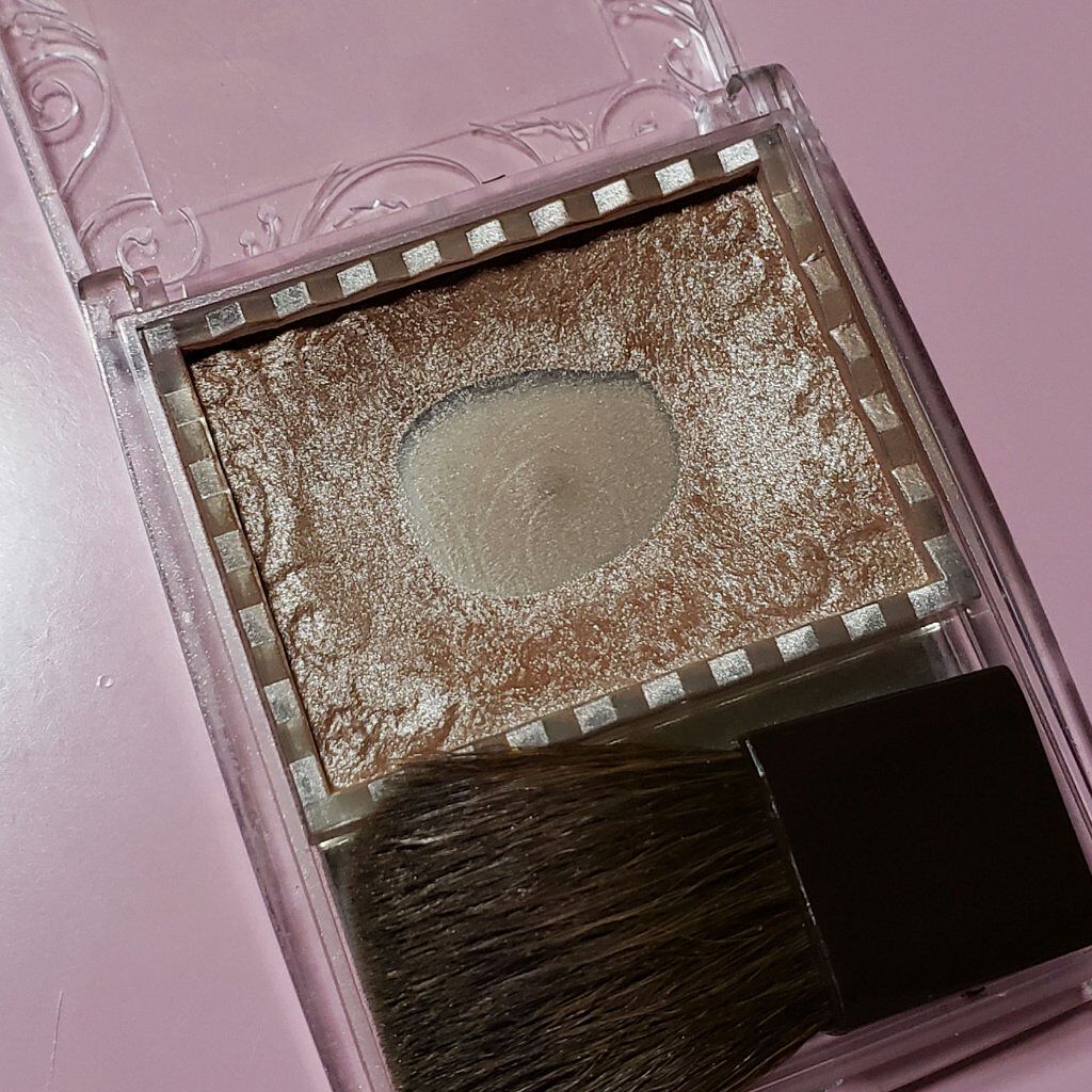 パールグロウハイライト/CEZANNE/パウダーハイライトを使ったクチコミ(2枚目)