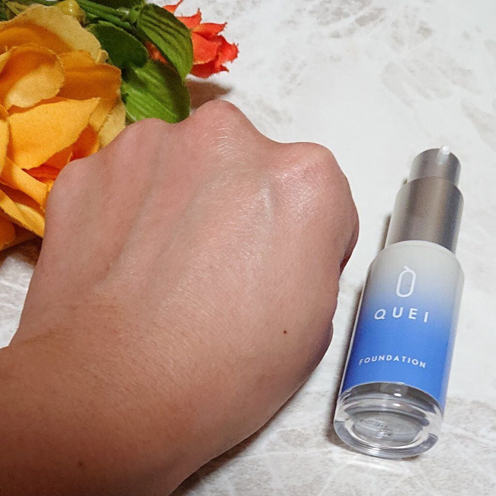 カラーチェンジファンデーション/QUEI/クリーム・エマルジョンファンデーションを使ったクチコミ(6枚目)
