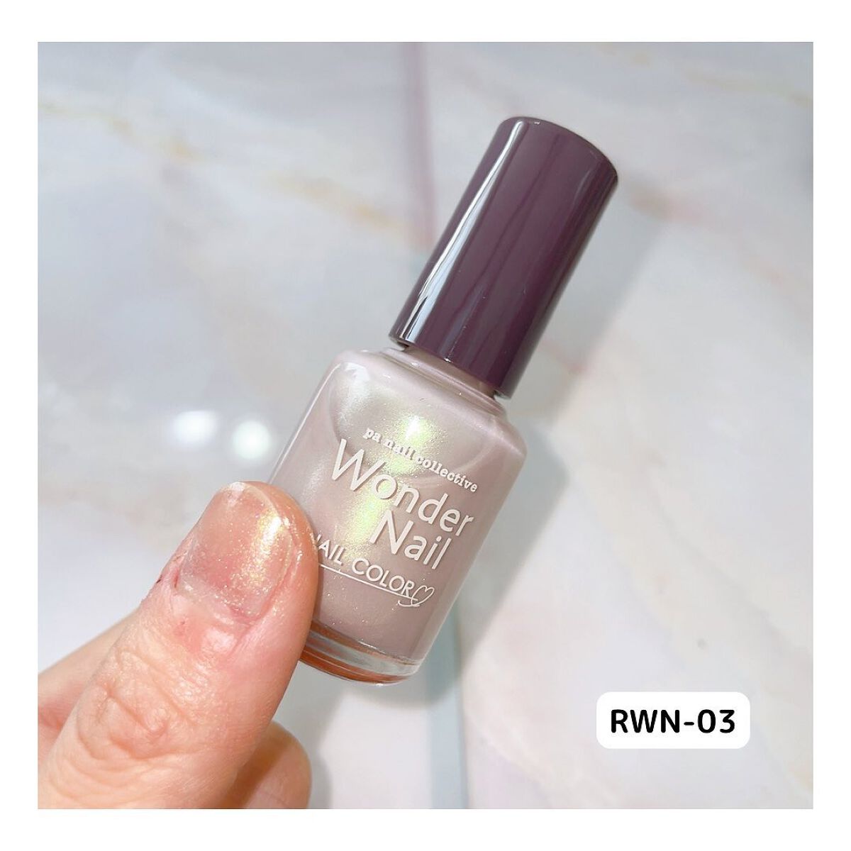 pa ワンダーネイル トップコート/pa nail collective/ネイルトップコートを使ったクチコミ(4枚目)