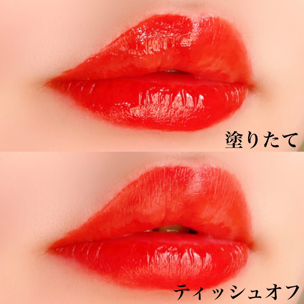 ジューシーラスティングティント/rom&nd/リップティントを使ったクチコミ(2枚目)