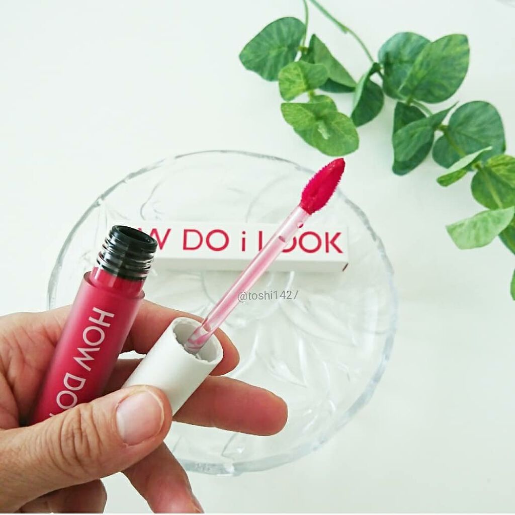 エマルジョンリップティント/HOWDOiLOOK/リップティントを使ったクチコミ(2枚目)