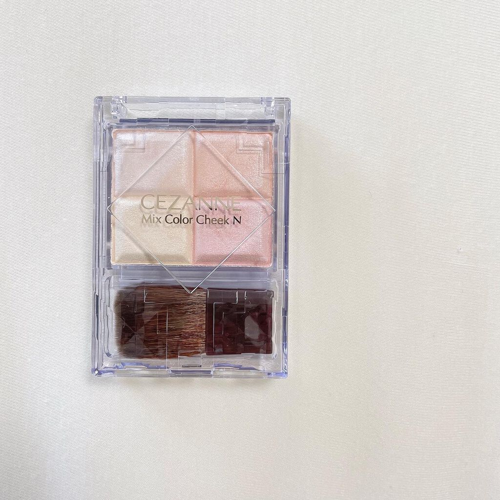 ミックスカラーチーク/CEZANNE/パウダーチークを使ったクチコミ(1枚目)