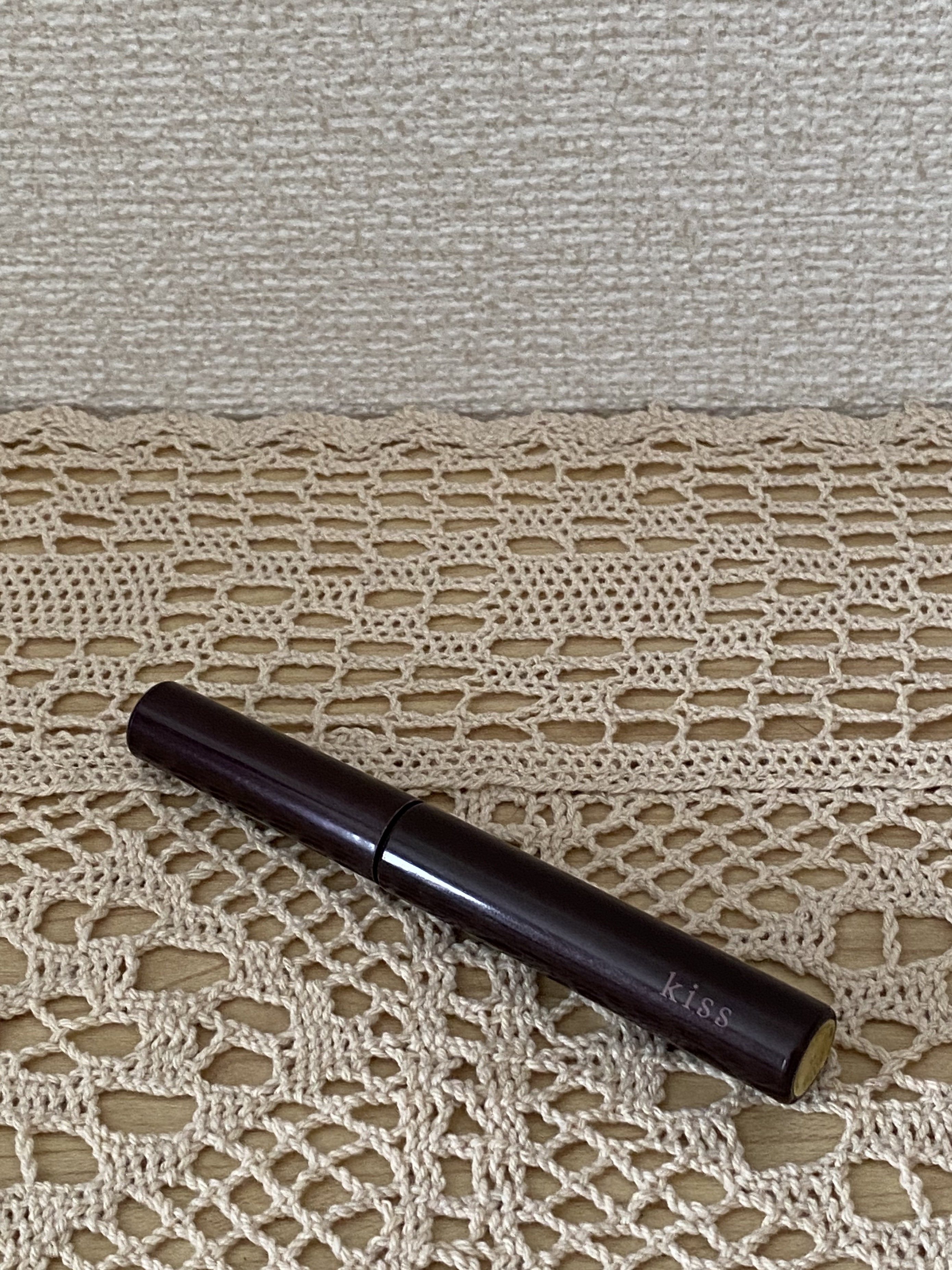 ラスティング カールマスカラ  50 ピンクブラウン/KiSS/マスカラを使ったクチコミ（2枚目）