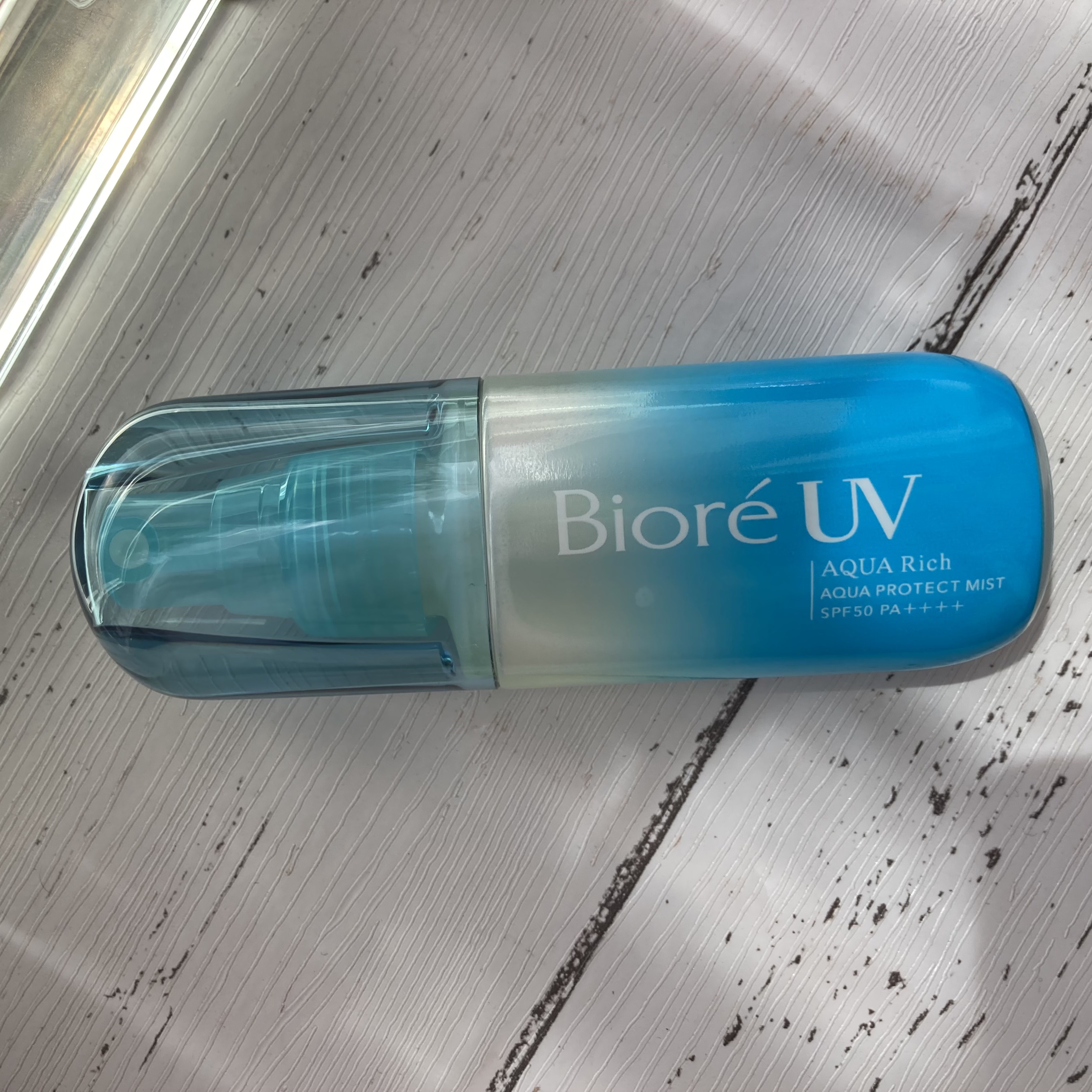 ビオレUV アクアリッチ アクアプロテクトミスト/ビオレ/日焼け止めミスト・スプレーを使ったクチコミ（1枚目）