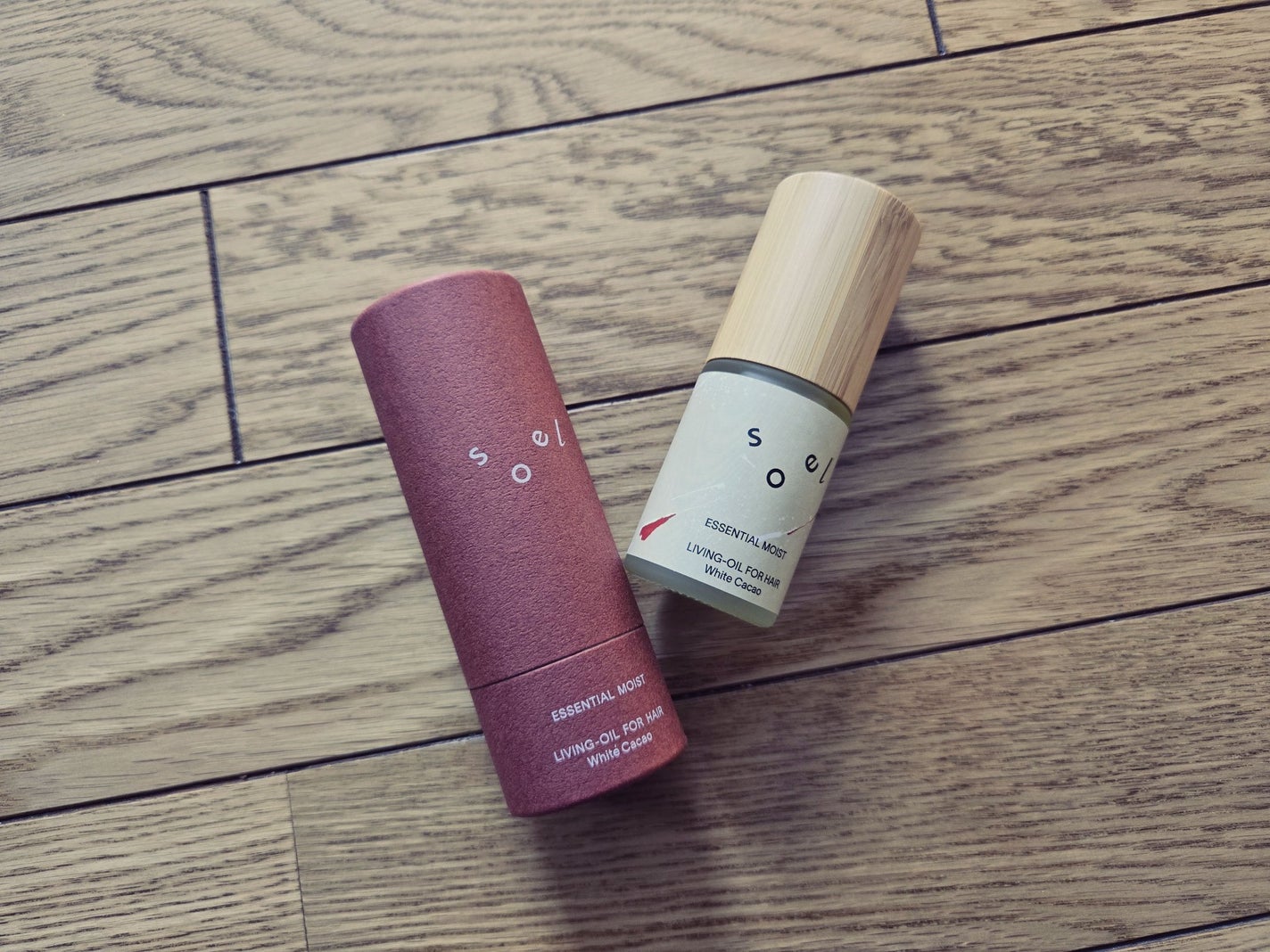 限定LIVING-OIL フォーヘア【White Cacao】 soel