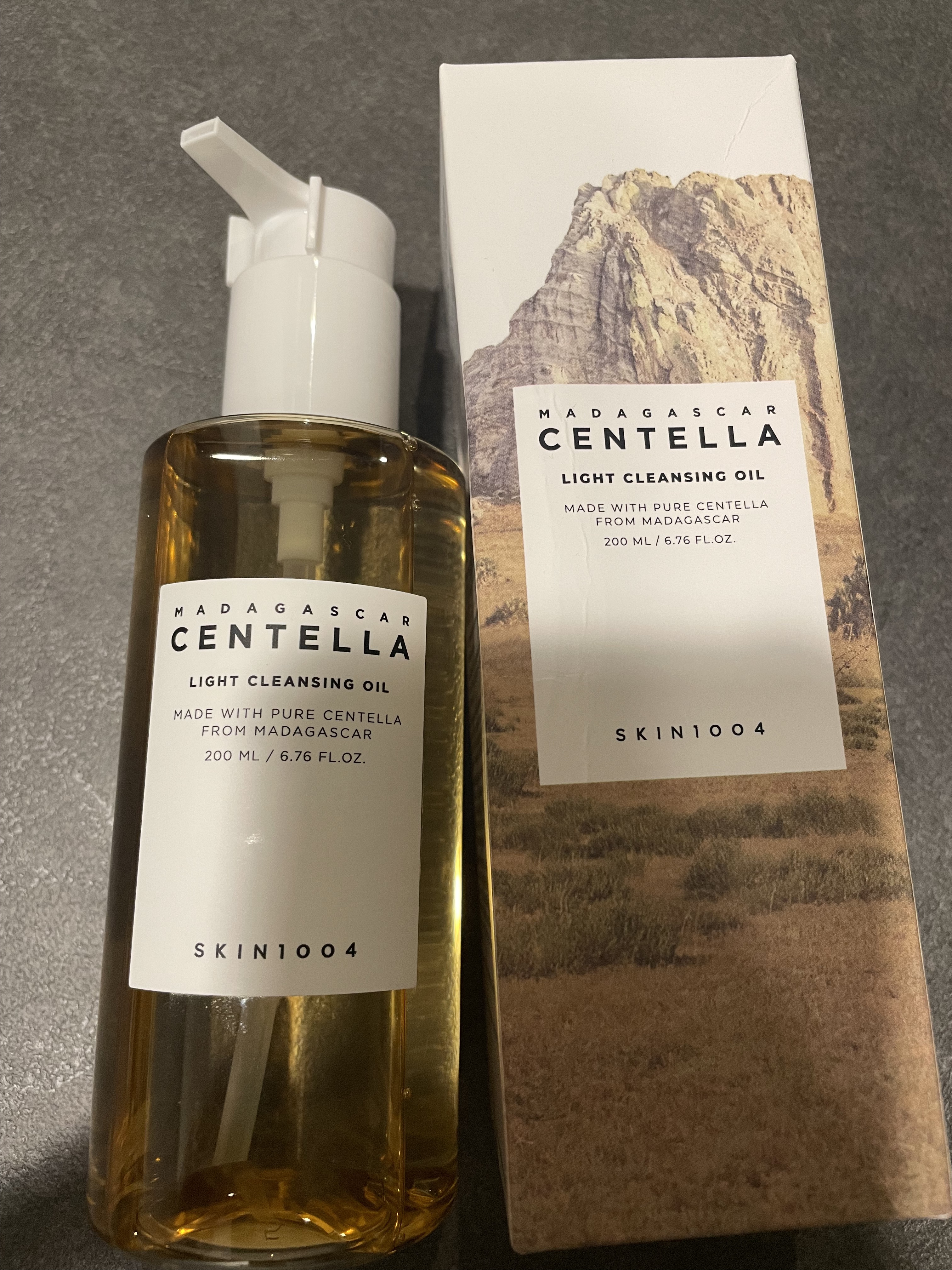 センテラ ライトクレンジングオイル/SKIN1004/オイルクレンジングを使ったクチコミ（1枚目）