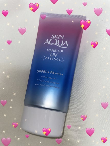 スキンアクア トーンアップUVエッセンス/スキンアクア/日焼け止めクリームを使ったクチコミ(1枚目)