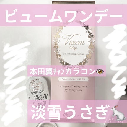 ビュームワンデー/ビューム/ワンデー(1DAY)カラコンを使ったクチコミ(1枚目)