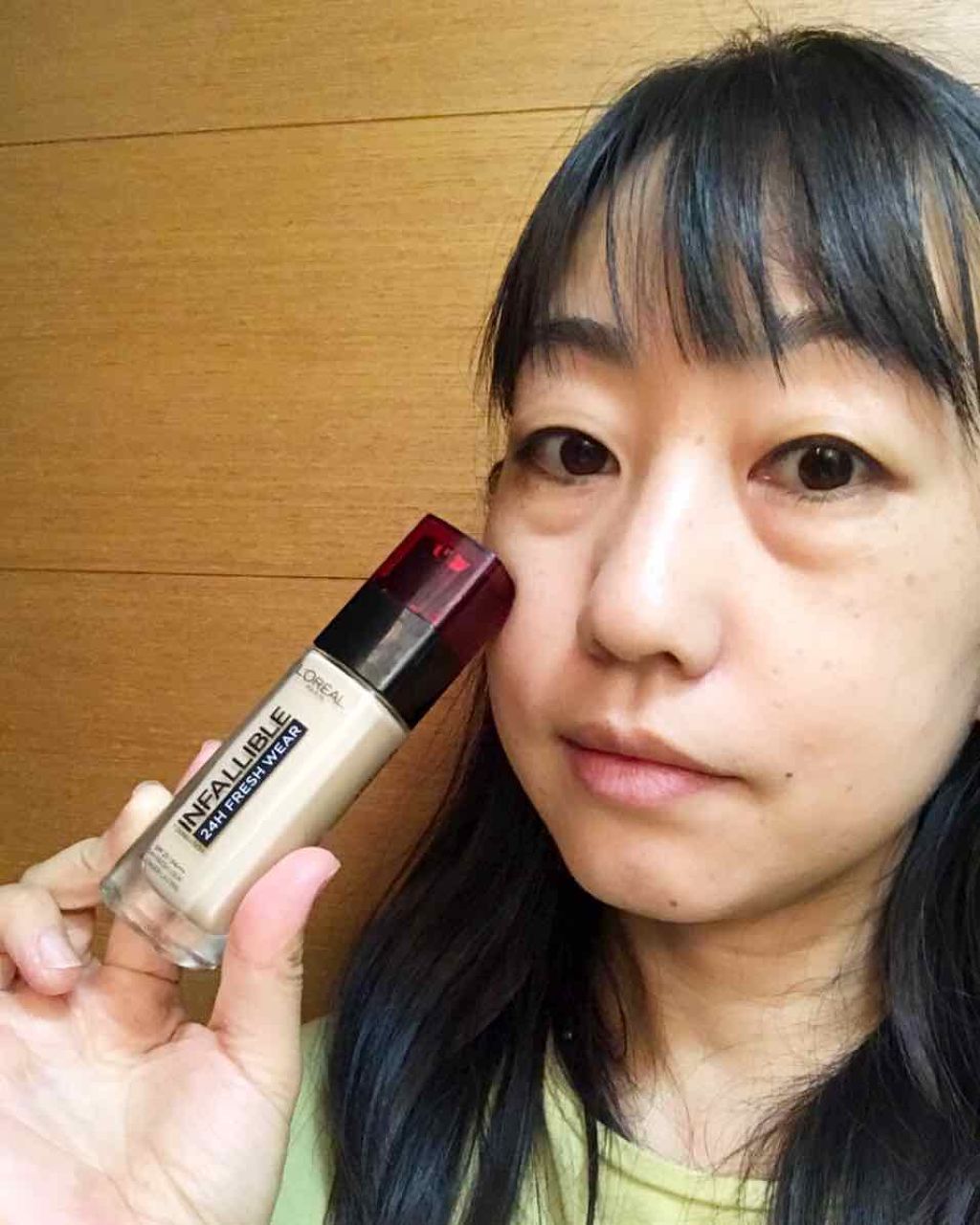 インファリブル ステイフレッシュファンデーション/ロレアル パリ/リキッドファンデーションを使ったクチコミ(2枚目)