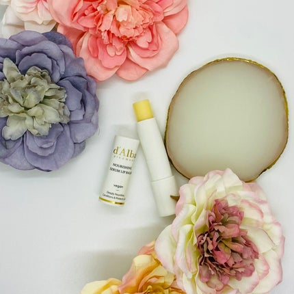 ホワイトトリュフナリシングセラムリップバーム/ダルバ/リップバームを使ったクチコミ(4枚目)