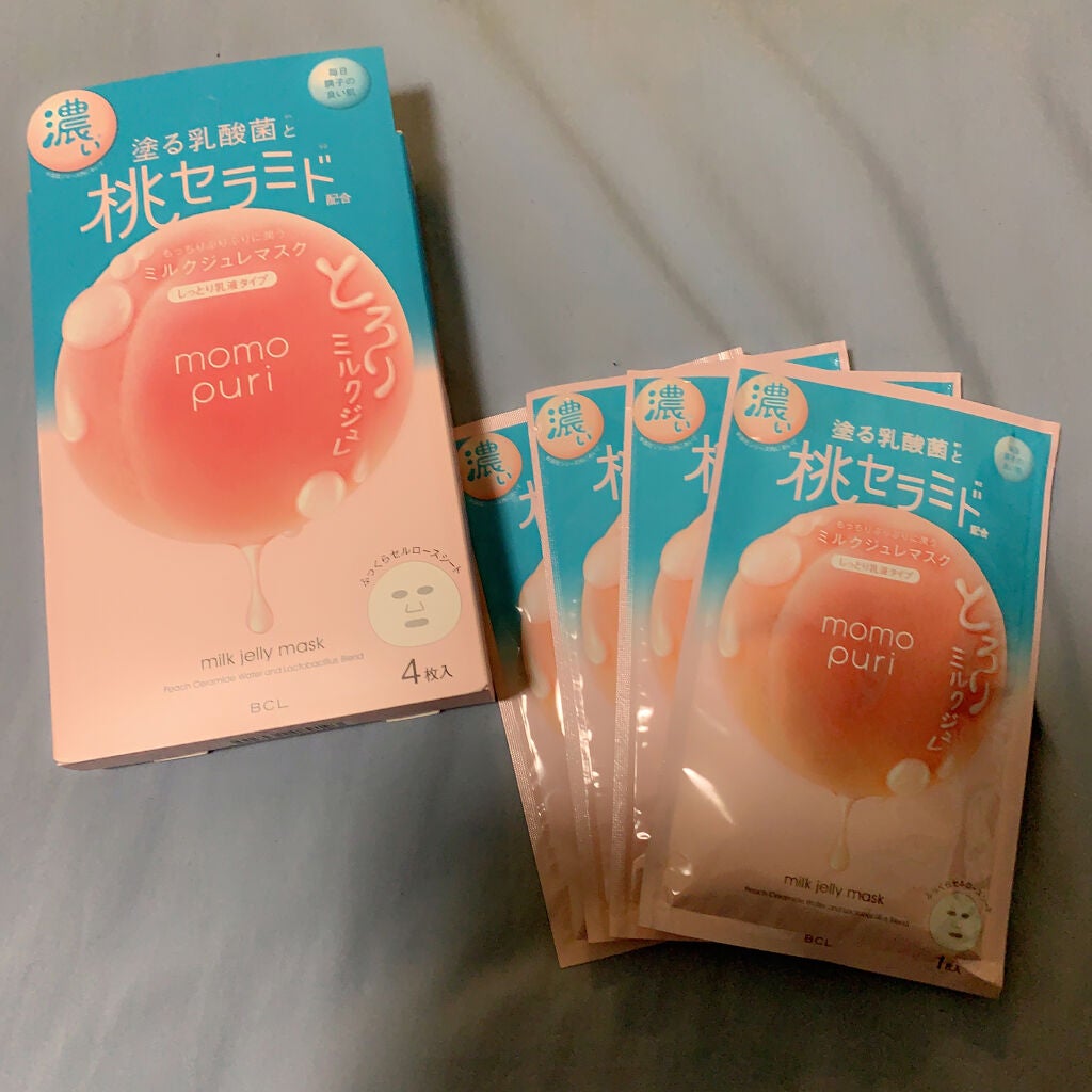 潤いぷるジュレマスク/ももぷり/シートマスク・パックを使ったクチコミ(4枚目)