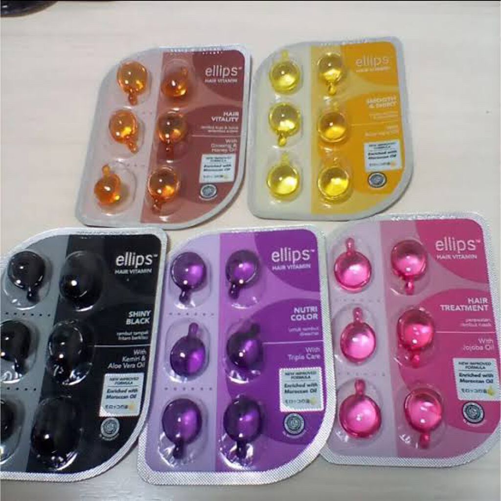 ヘアーオイル【トリートメント】/ellips/ヘアオイルを使ったクチコミ(1枚目)