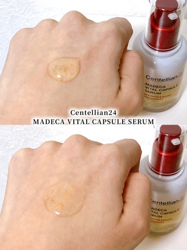 センテリアン24 マデカバイタルカプセルセラムのクチコミ「⭐️ Centellian24 MADECA VITAL CAPSULE SERUM　 


.....」（2枚目）