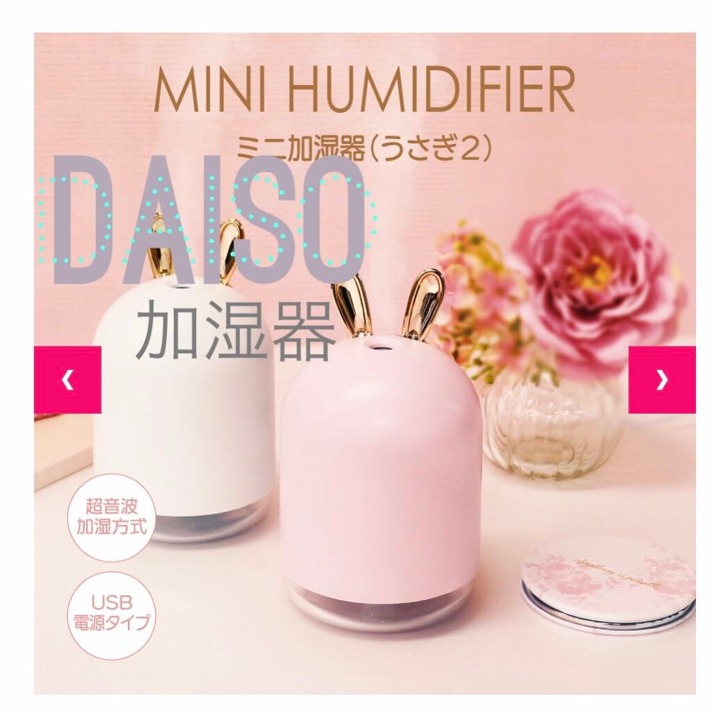 ミニ加湿器/DAISO/美顔器・マッサージを使ったクチコミ(2枚目)
