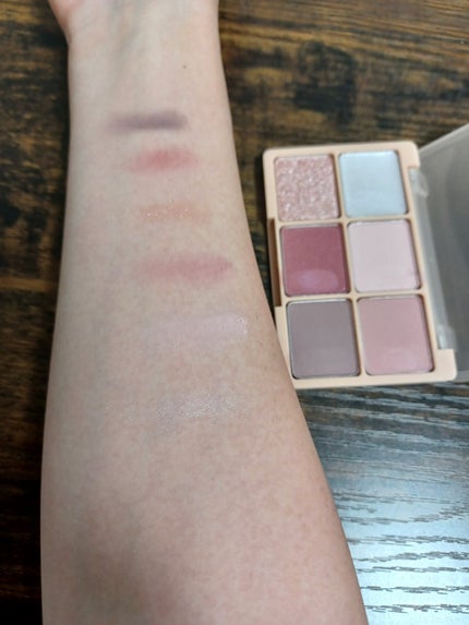 カクテルルーチェアイパレット/haomii/マルチパレットを使ったクチコミ(6枚目)