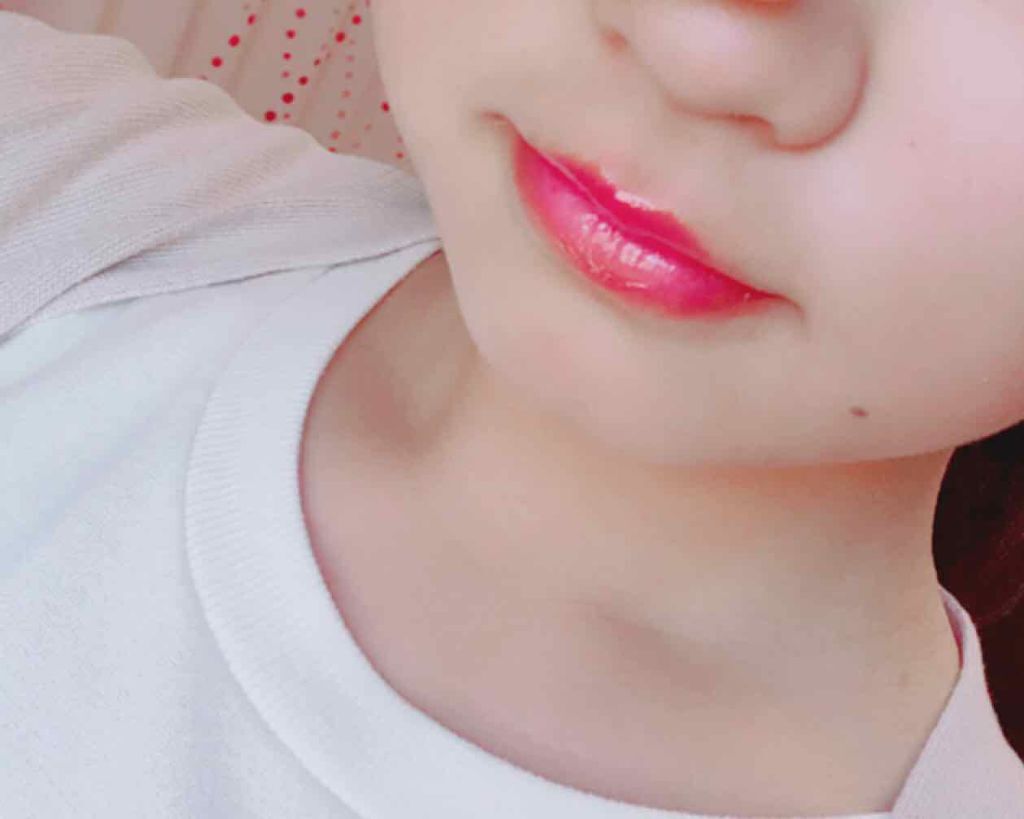 リップティントシロップ/キャンメイク/リップティントを使ったクチコミ（2枚目）