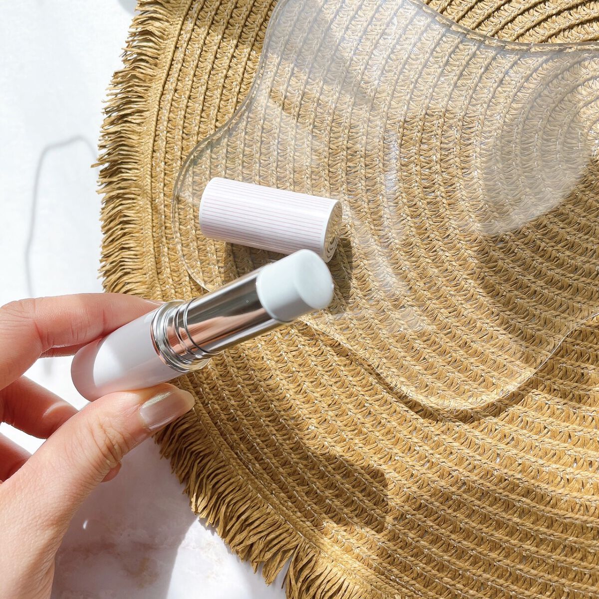 メイクを守るUVスティック /紫外線予報/日焼け止めスティックを使ったクチコミ（3枚目）