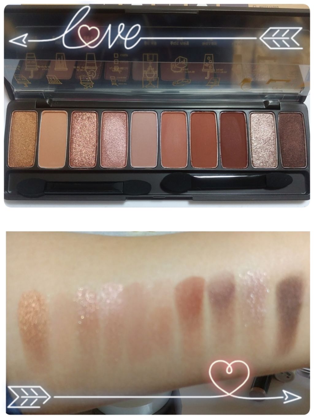 プレイカラー アイシャドウ/ETUDE/アイシャドウパレットを使ったクチコミ(2枚目)