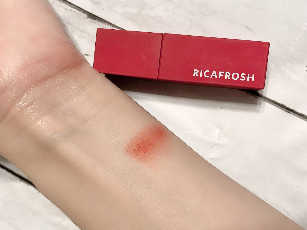 ジューシーリブティント/RICAFROSH/リップティントを使ったクチコミ（3枚目）