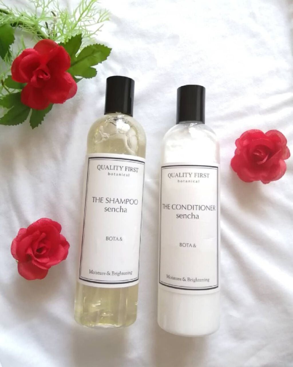 ボタアンド ザ シャンプー <sencha>/クオリティファースト/市販シャンプーを使ったクチコミ(1枚目)