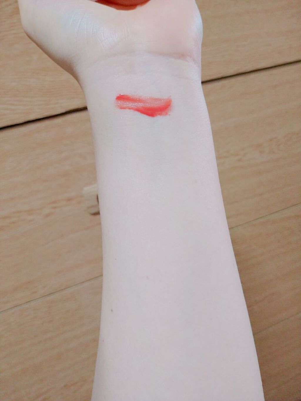 アピュー ジューシーパン ウォーターティント BE01　ピーチ/A’pieu/リップティントを使ったクチコミ（2枚目）